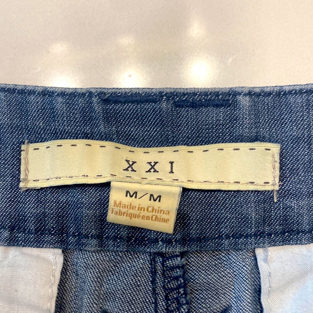 Denim sailor shirt forever 21
